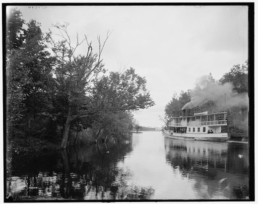 Steamer Nehasac, Adirondack Mts., N.Y.