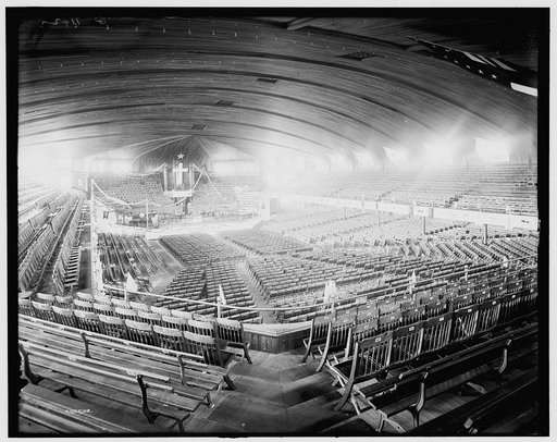 Interior of auditorium, Ocean Grove, N.J.