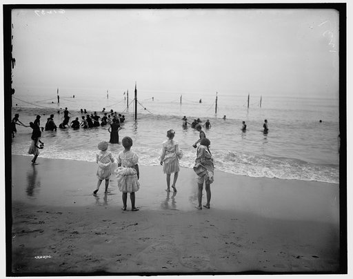 On the beach