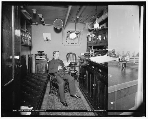 U.S.S. Brooklyn, pay clerk Ramsey