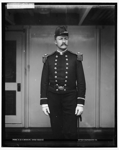 U.S.S. Brooklyn, Ensign Webster