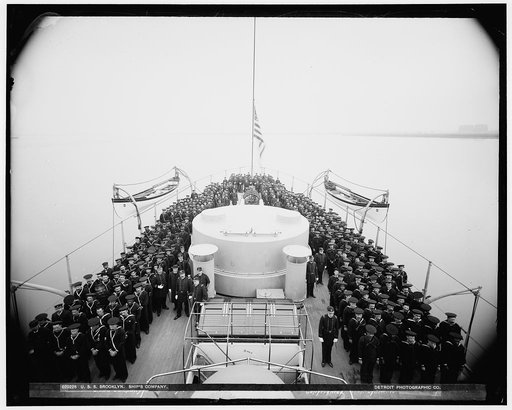 U.S.S. Brooklyn, ship's company