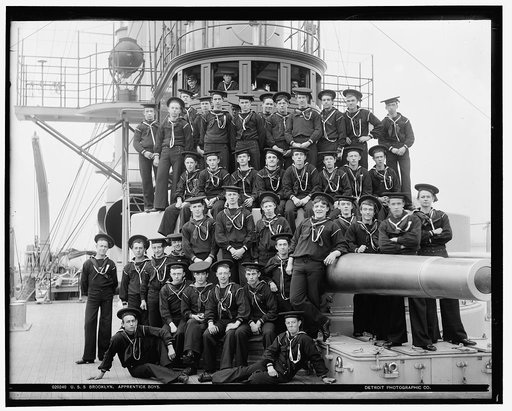 U.S.S. Brooklyn, apprentice boys