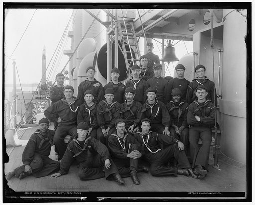 U.S.S. Brooklyn, berth deck cooks
