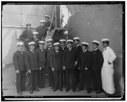 U.S.S. Brooklyn, Japanese stewards