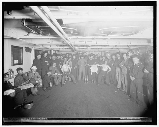 U.S.S. Brooklyn, "time"