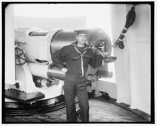 U.S.S. Chicago, one of the crew