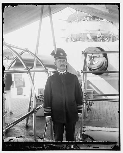 U.S.S. Indiana, Capt. Taylor, 1899