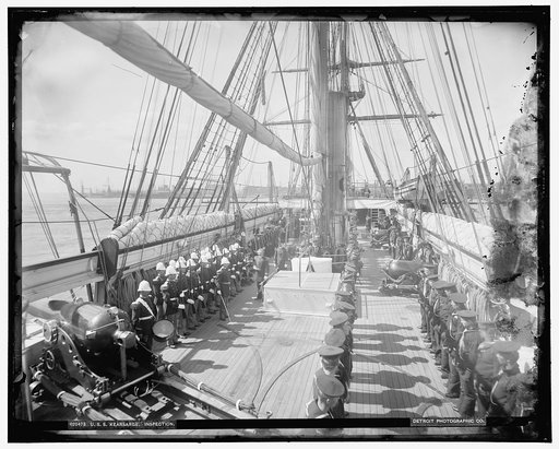 U.S.S. Kearsarge, inspection