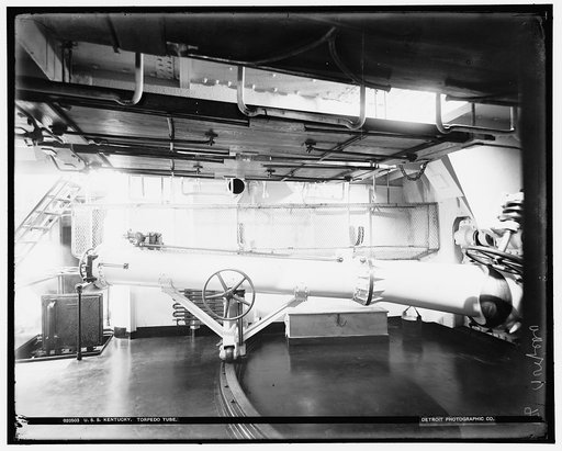 U.S.S. Kentucky, torpedo tube