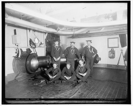 U.S.S. Maine, torpedo tube