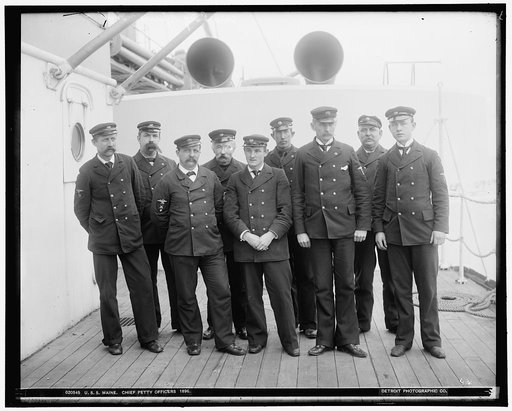 U.S.S. Maine, chief petty officers