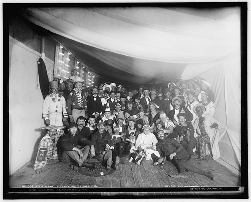 U.S.S. Maine, a fancy dress ball