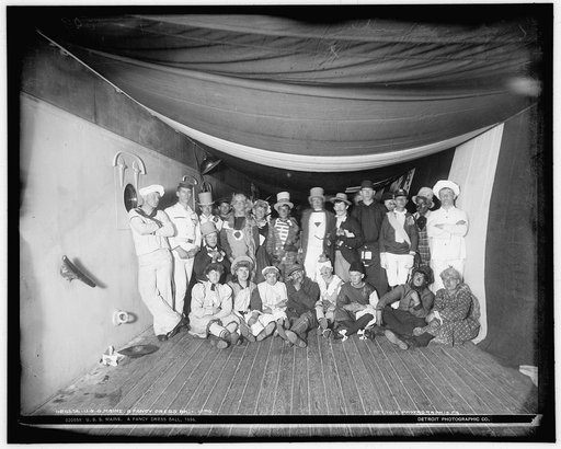 U.S.S. Maine, a fancy dress ball