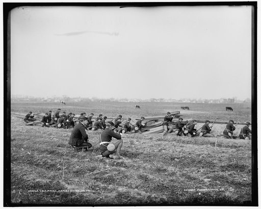 U.S.S. Maine, marine skirmish drill