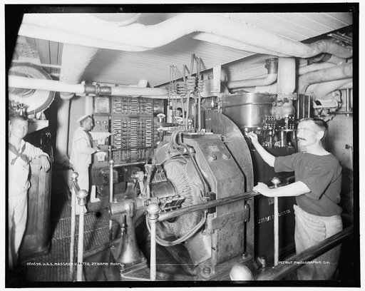 U.S.S. Massachusetts, dynamo room