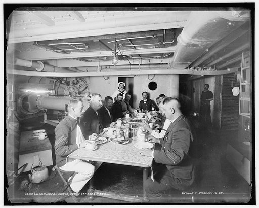 U.S.S. Massachusetts, petty officers' mess