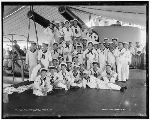 U.S.S. Massachusetts, apprentices