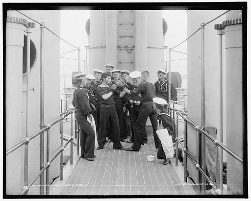 U.S.S. Massachusetts, boxing