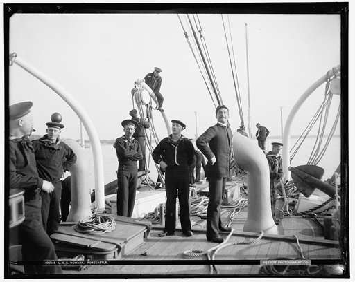 U.S.S. Newark, forecastle