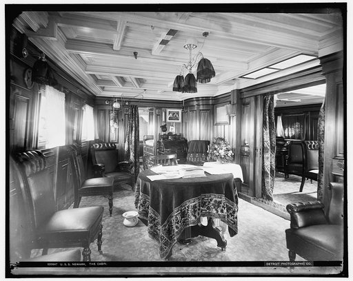 U.S.S. Newark, the cabin