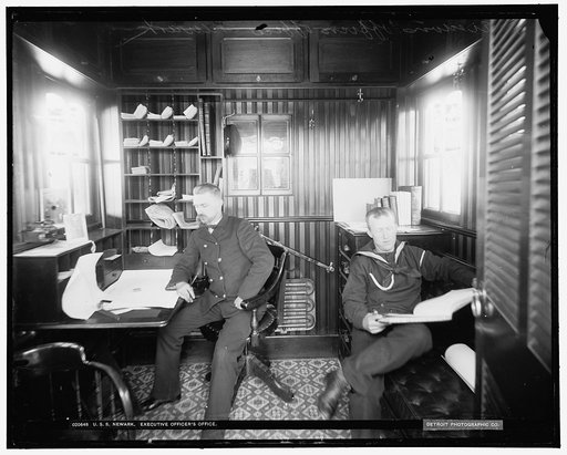 U.S.S. Newark, executive officer's office