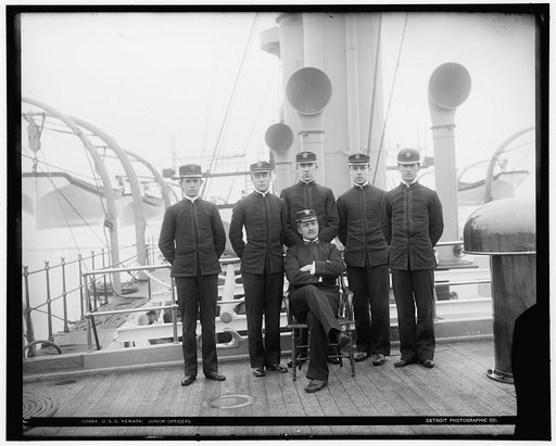 U.S.S. Newark, junior officers