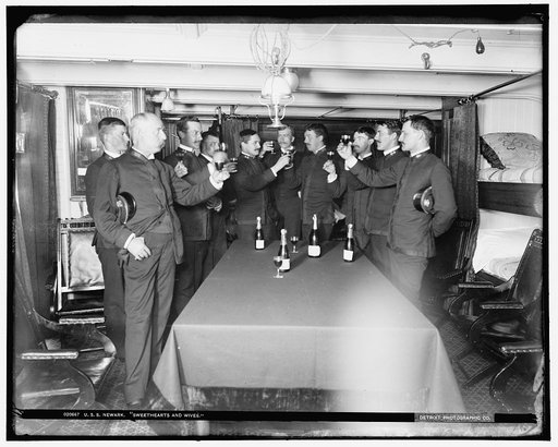 U.S.S. Newark, sweethearts and wives