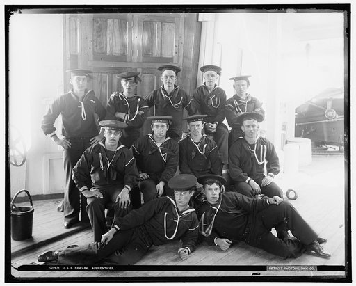 U.S.S. Newark, apprentices