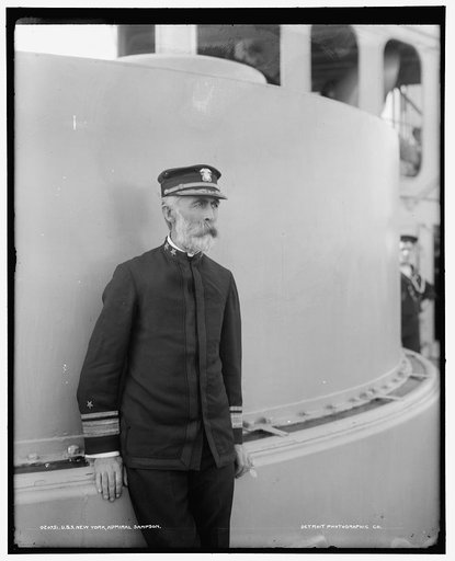 U.S.S. New York, Admiral Sampson
