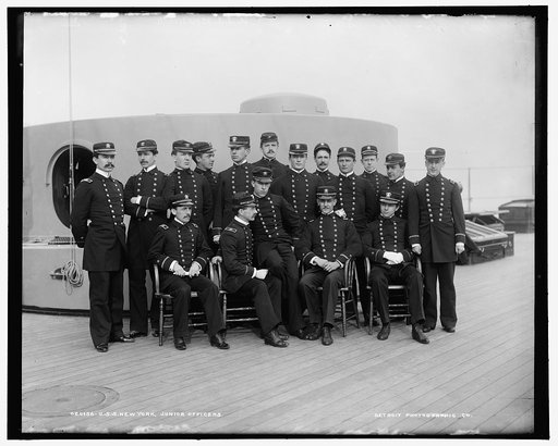 U.S.S. New York, junior officers