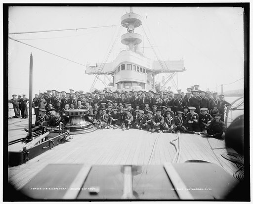 U.S.S. New York, ship's company