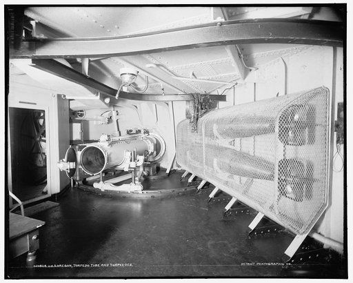 U.S.S. Oregon, torpedo tube and torpedoes