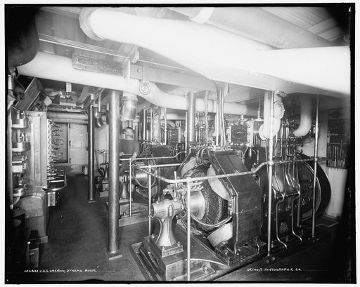 U.S.S. Oregon, dynamo room