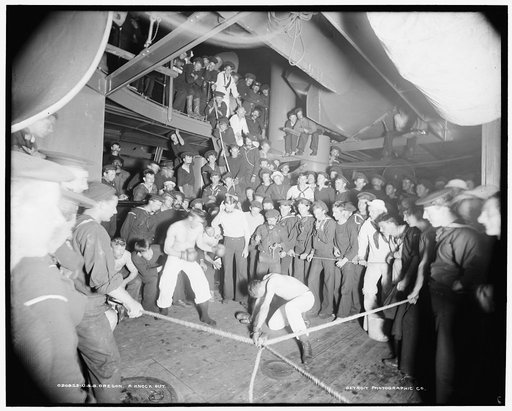 U.S.S. Oregon, a knock out