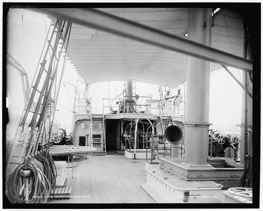 U.S.S. Petrel, quarter deck