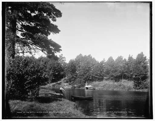 On the Black River near South Haven, Mich.