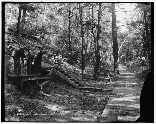 Crescent walk, Macatawa Park, Mich.