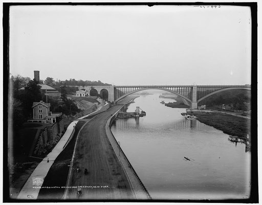 Washington Bridge and speedway, New York