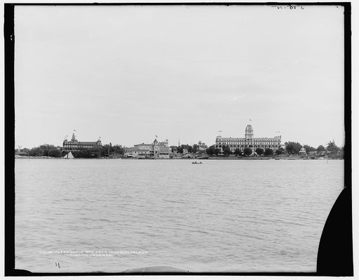 Alexandria Bay from Imperial Island, Thousand Islands