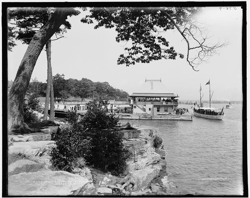 Pier, Thousand Island Park, Thousand Islands
