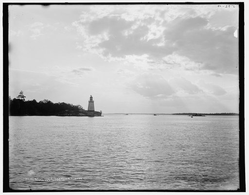 Gananoque Narrows, sunset, Thousand Islands