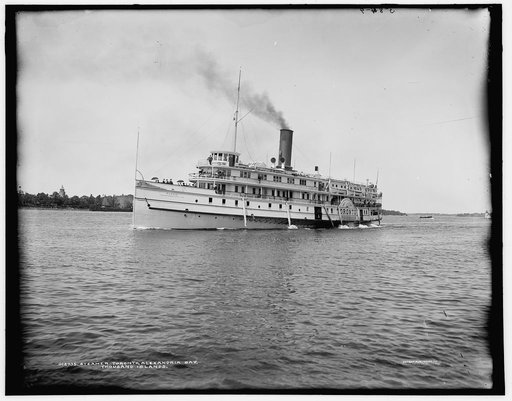 Steamer Toronto, Alexandria Bay, Thousand Islands