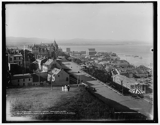 Dufferin Terrace & Chateau Frontenac, Quebec