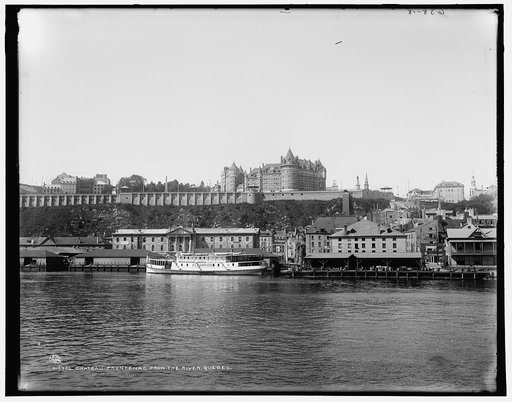 Chateau Frontenac from the River, Quebec