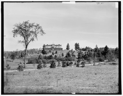 Forest Hills Hotel from Franconia Village, White Mountains