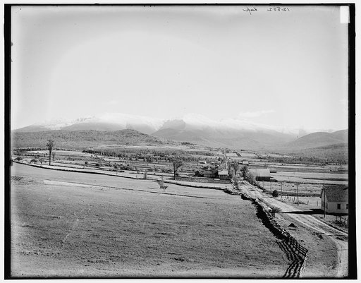 Presidential Range from look off, Jefferson, White Mountains