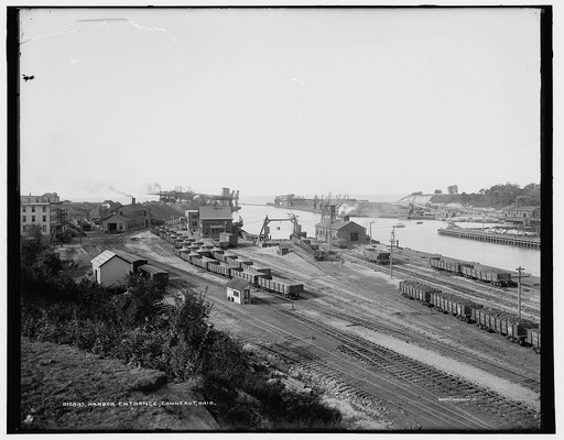 Harbor entrance, Conneaut, Ohio
