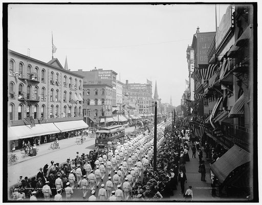 Labor Day parade, Main St., Buffalo, N.Y.
