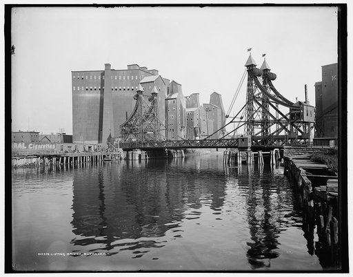 Lifting bridge, Buffalo, N.Y.